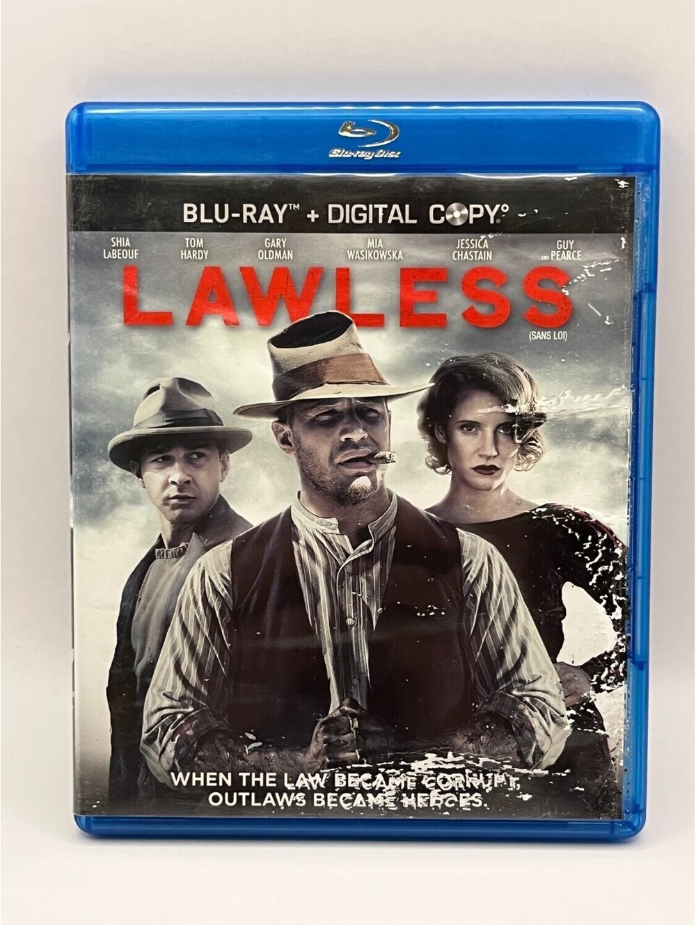 Lawless Blu-ray Tom Hardy Action & John Hillcoat